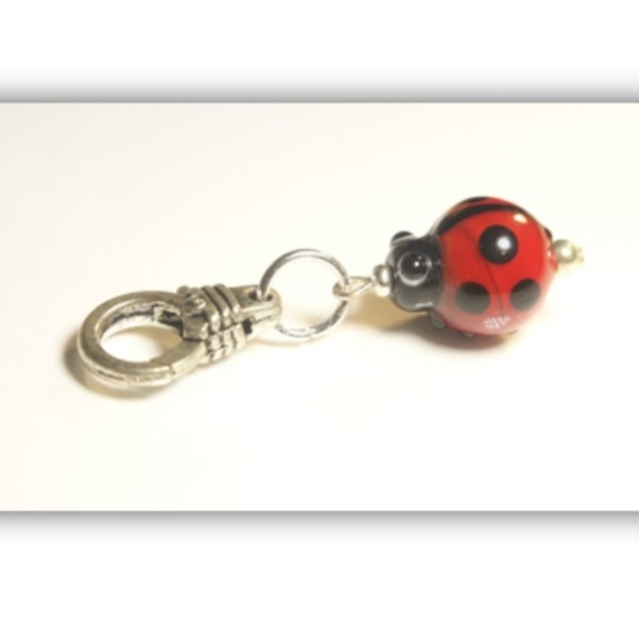 NWT Handmade ZIPPER PULL - HANDBAG JEWELRY - Picture 4 of 5